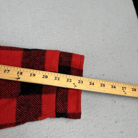 Vintage Codet Jacket Men’s Medium Buffalo Plaid Red Black Wool Hunting - Picture 15 of 16